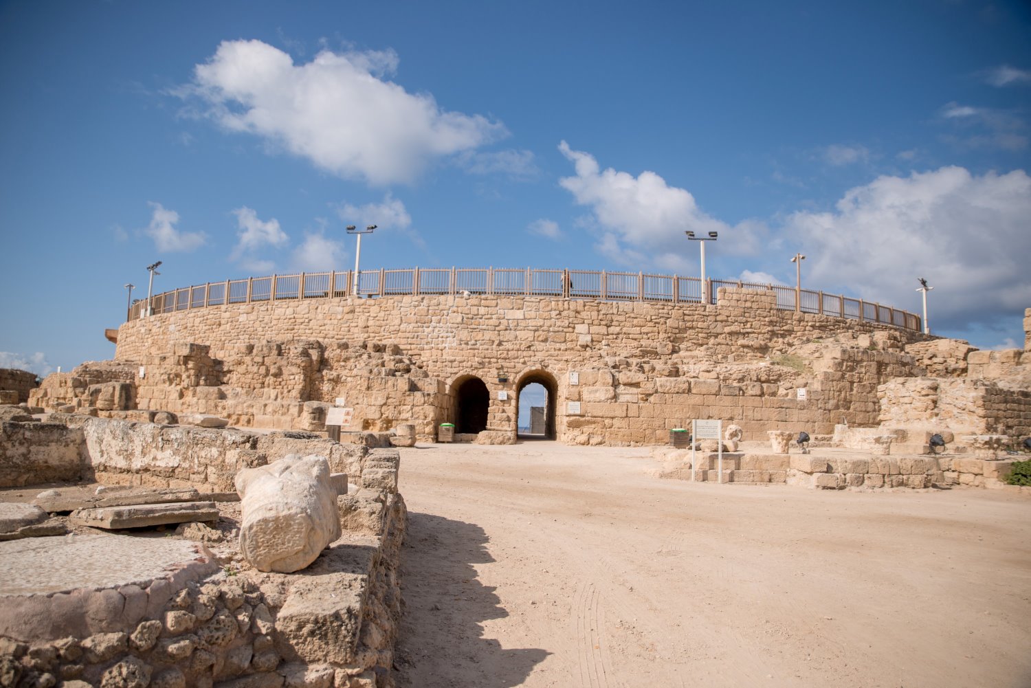 גן לאומי קיסריה (צילום: מנו גרינשפן)
