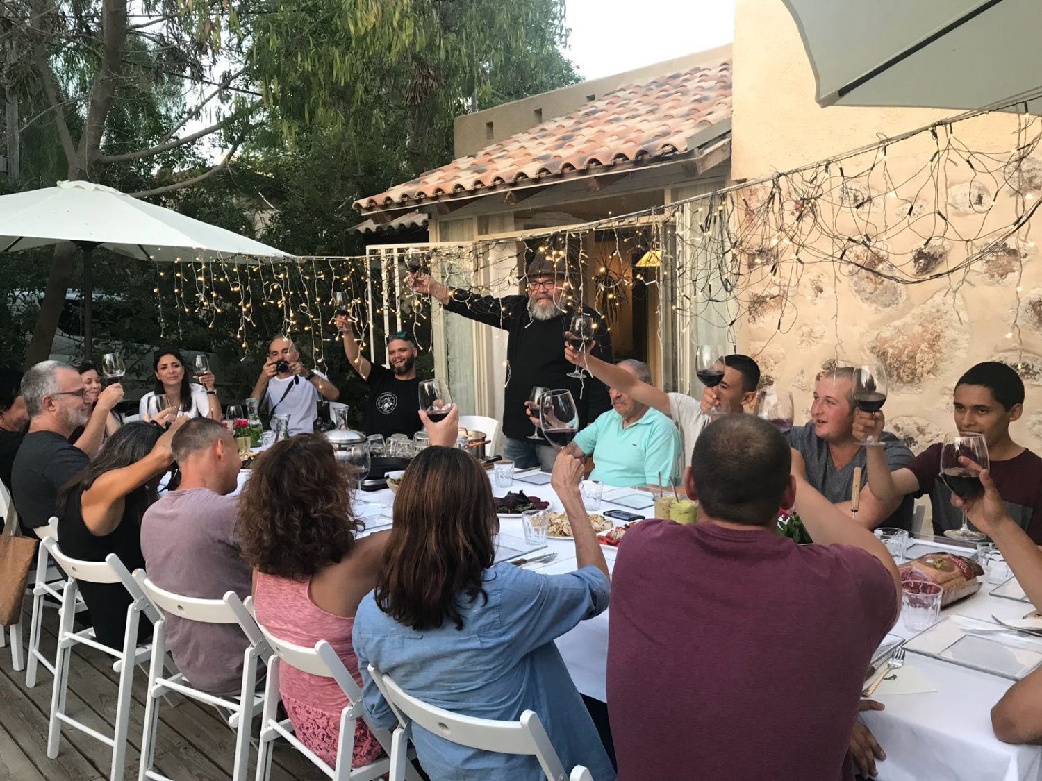 מדורת שבט -צילום אליעזר בר שדה