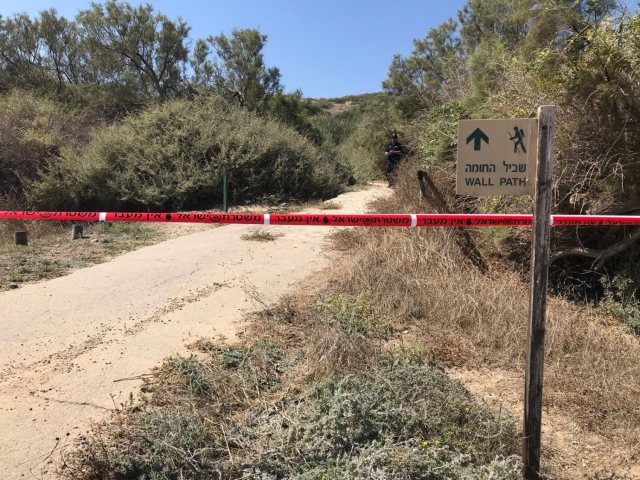 זירת הרצח. דוברות המשטרה