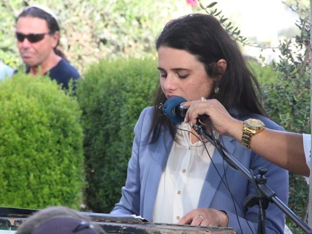 איילת שקד. צילום: חן בוקר