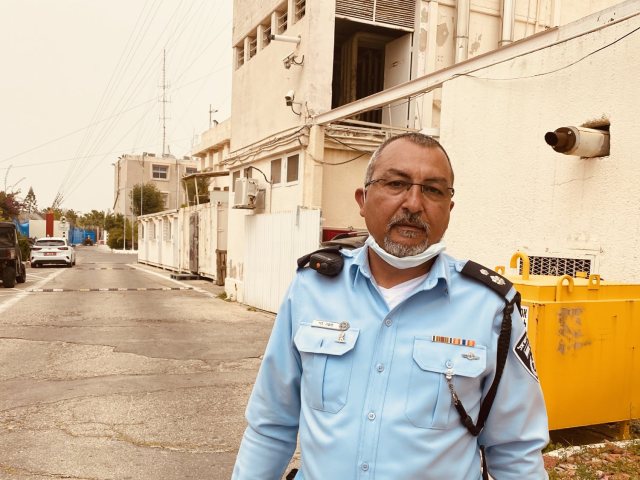 מפקד משטרת אשקלון סנ״צ משה לוי