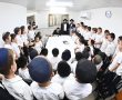 "הָרוֹצֶה לְהַחְכִּים": ילדי הת"ת בירושלים הדרימו להתברך במעונו של הגאון רבי דב לנדו