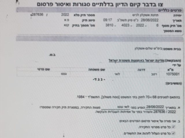 דוברות המשטרה