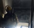 לכודים בדירות ברחוב זבוטינסקי כתוצאה משריפה